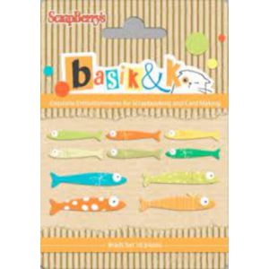 Elementy metalowe Scrap Berry's Basik&Ko Fishing 2, 10szt